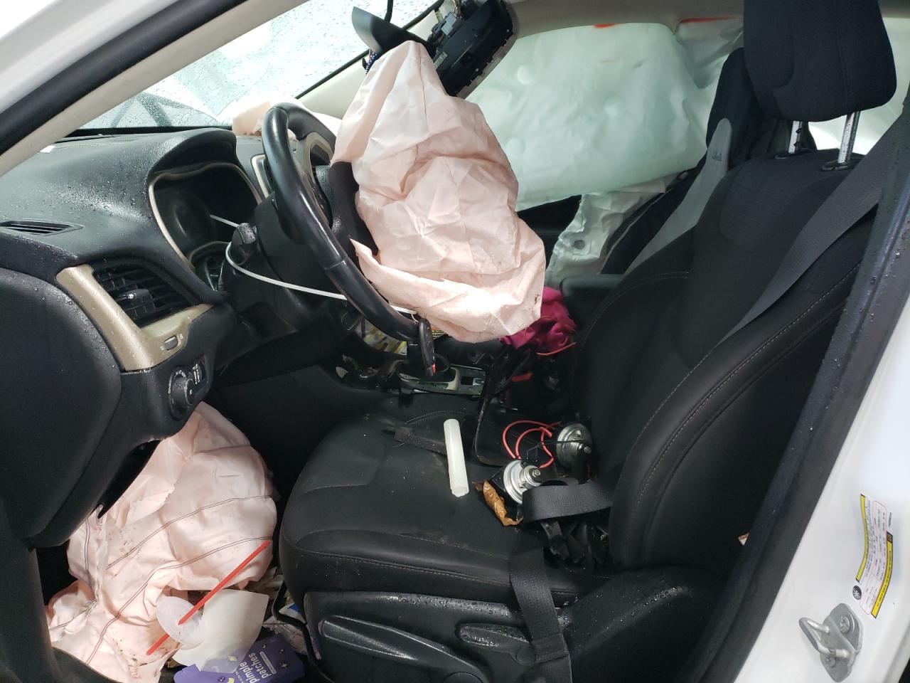 2015 Jeep Grand Cherokee VIN 1C4PJMCB7FW699245 Copart auction photo, all over / frame damage damage thumbnail 7