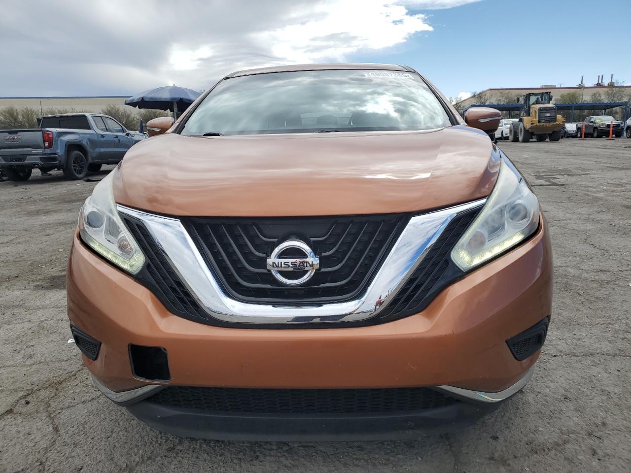 2015 Nissan Murano VIN 5N1AZ2MG7FN248914 Copart auction photo, side / front end damage thumbnail 5