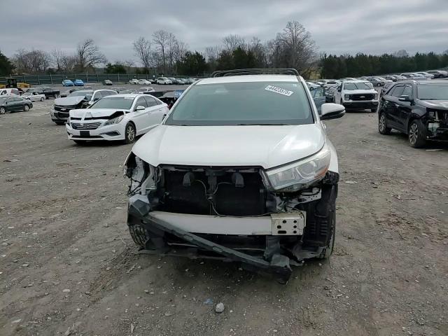2015 Toyota Highlander VIN 5TDZKRFH9FS058343 Copart auction photo, front end damage thumbnail 12