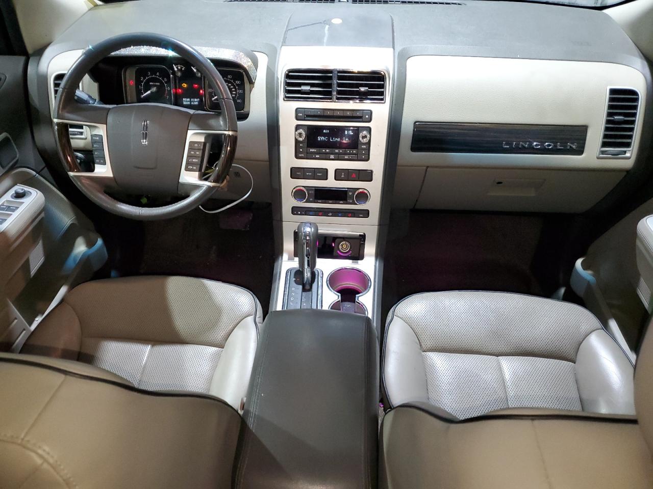2009 Lincoln MKX VIN 2LMDU88C29BJ12880 Copart auction photo, front end damage thumbnail 8