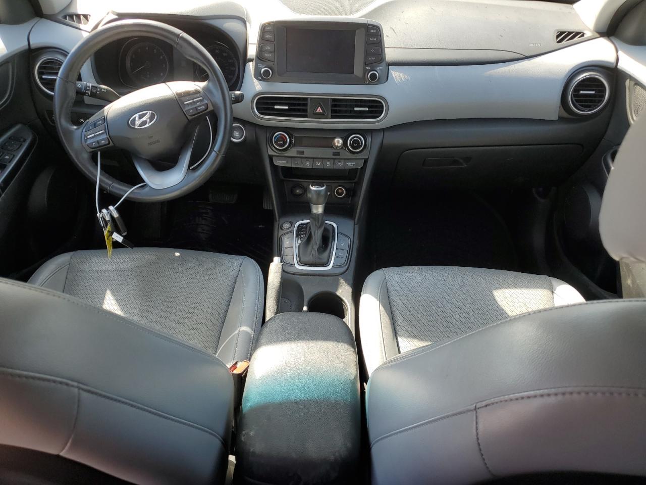 2021 Hyundai Kona VIN KM8K33A59MU618388 Copart auction photo, rear end / front end damage thumbnail 8