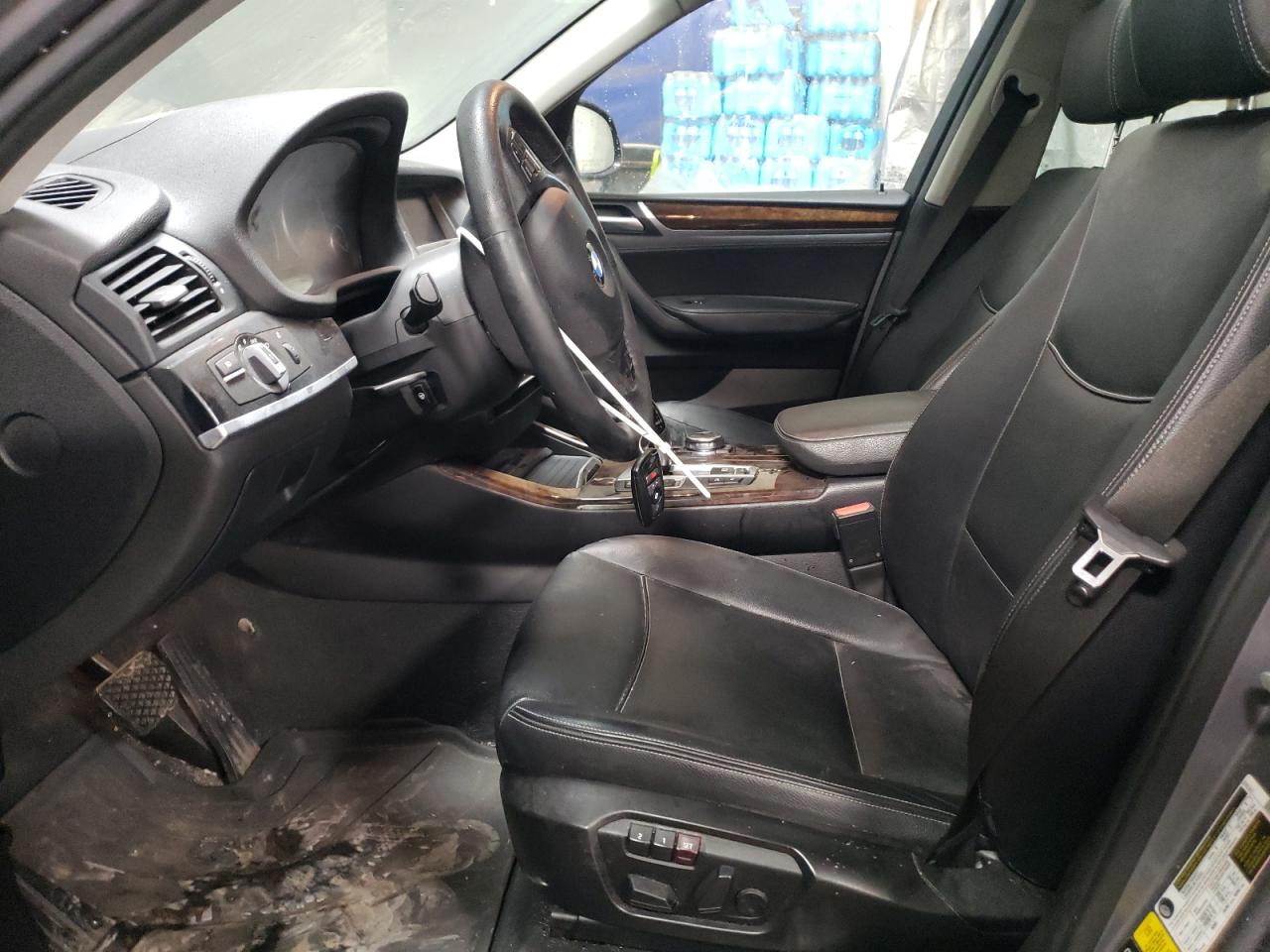 2016 BMW X3 VIN 5UXWX9C58G0D87247 Copart auction photo, front end damage thumbnail 7