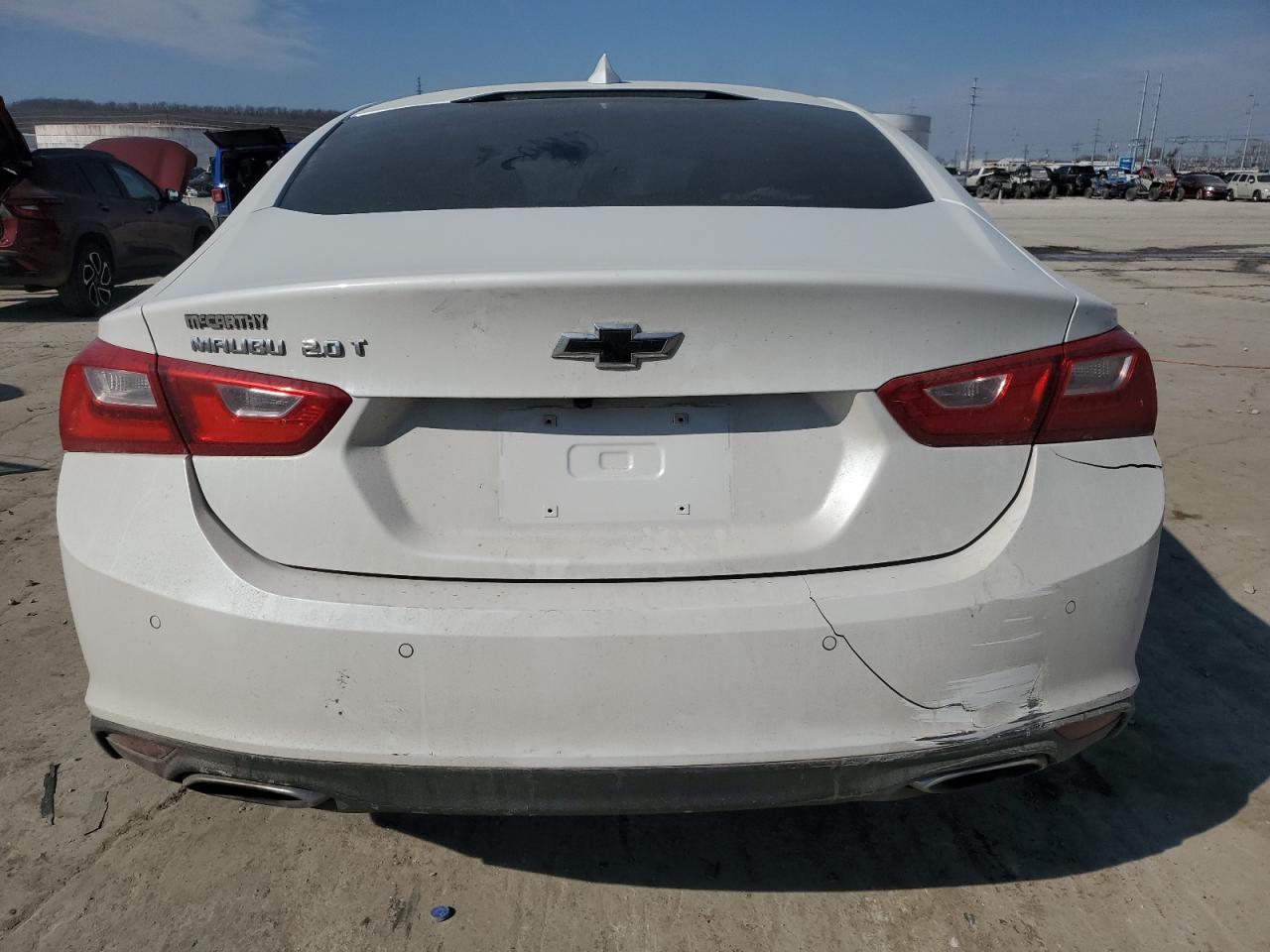 2018 Chevrolet Malibu VIN 1G1ZE5SX3JF109284 Copart auction photo, front end / rear end damage thumbnail 6