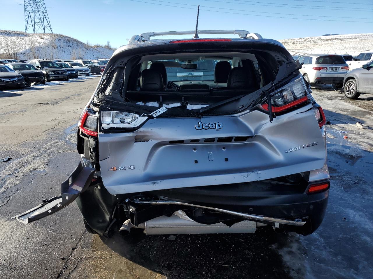 2019 Jeep Grand Cherokee VIN 1C4PJMDX9KD225426 Copart auction photo, rear end damage thumbnail 6