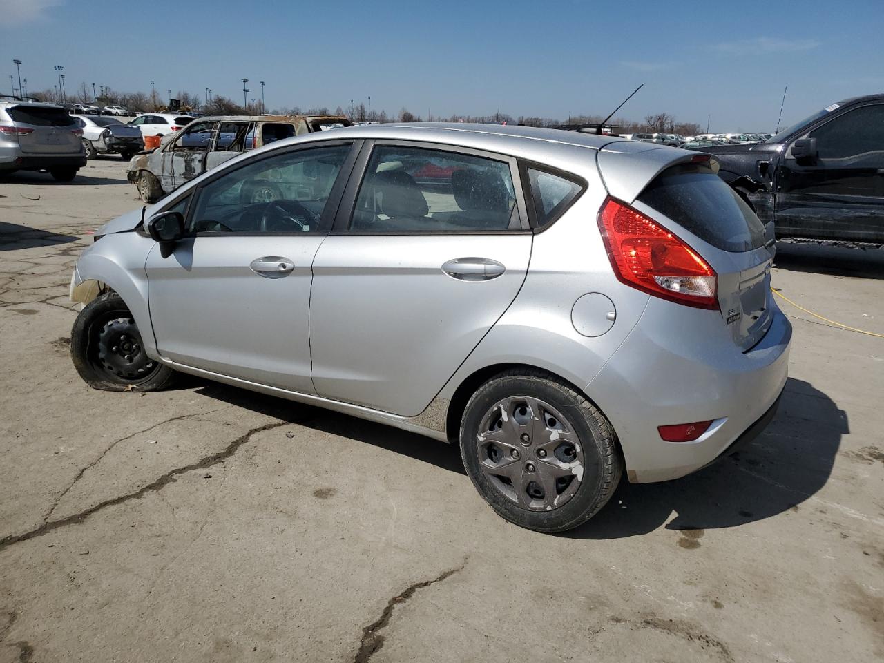2012 Ford Fiesta VIN 3FADP4EJ0CM156729 Copart auction photo, front end damage thumbnail 2