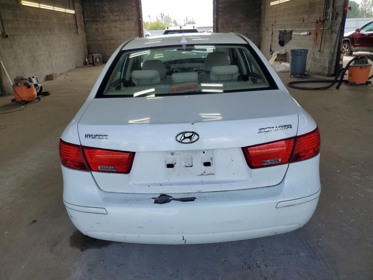2010 Hyundai Sonata VIN 5NPET4AC4AH589510 Copart auction photo, front end damage thumbnail 6