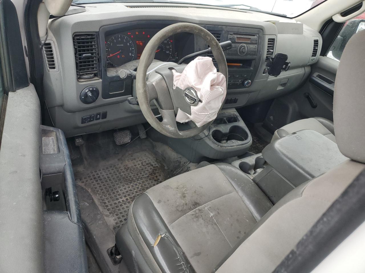 2013 Nissan NV VIN 1N6AF0LX5DN102556 Copart auction photo, front end / side damage thumbnail 8