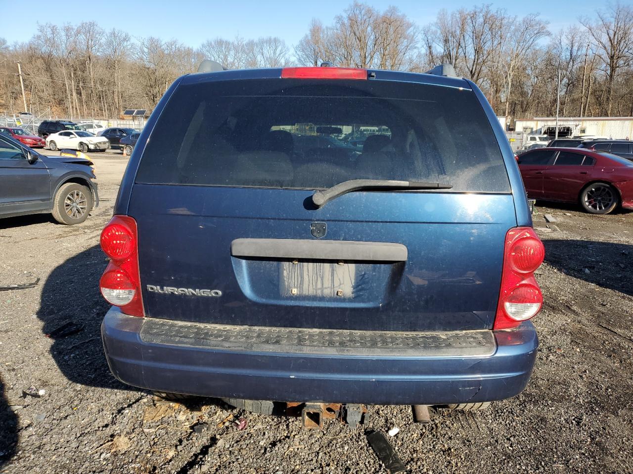 2005 Dodge Durango VIN 1D4HB48D25F590334 Copart auction photo, front end / minor dent/scratches damage thumbnail 6