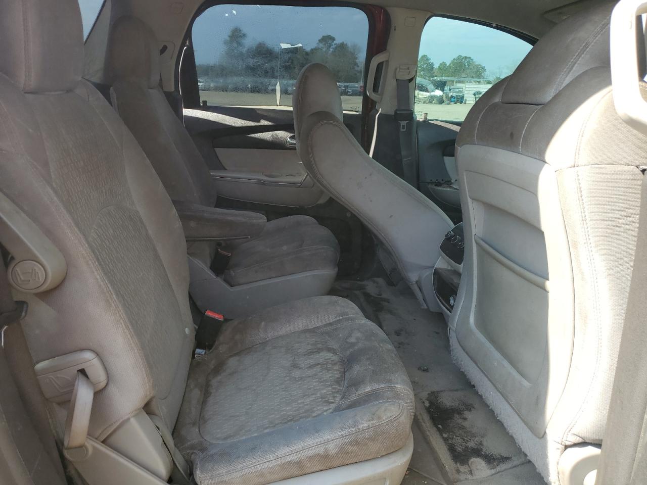 2012 GMC Acadia VIN 1GKKRPED8CJ167275 Copart auction photo, front end / side damage thumbnail 11