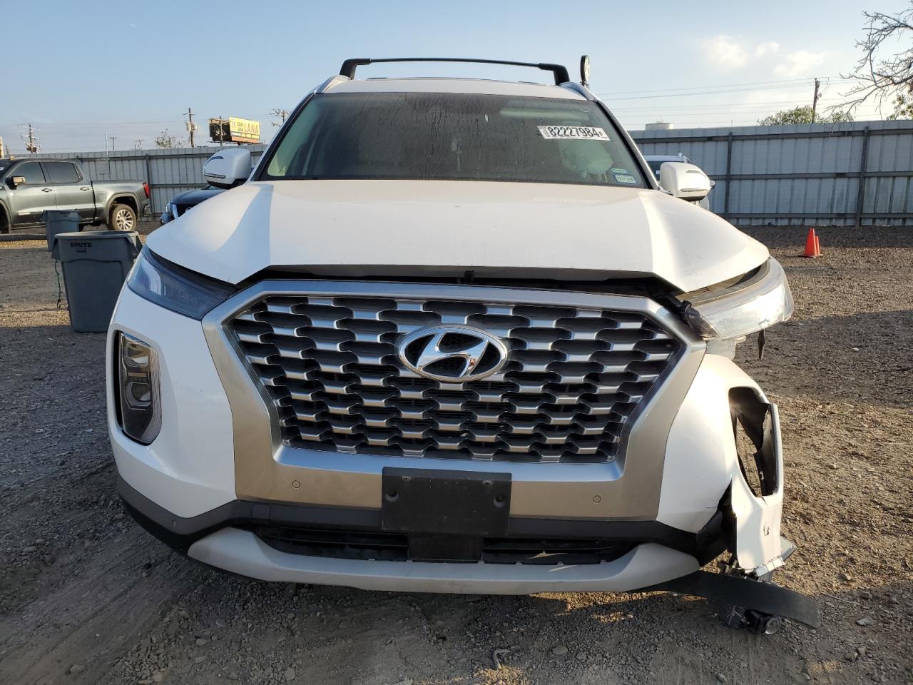 2021 Hyundai Palisade VIN KM8R44HE4MU335498 Copart auction photo, front end / rear end damage thumbnail 5