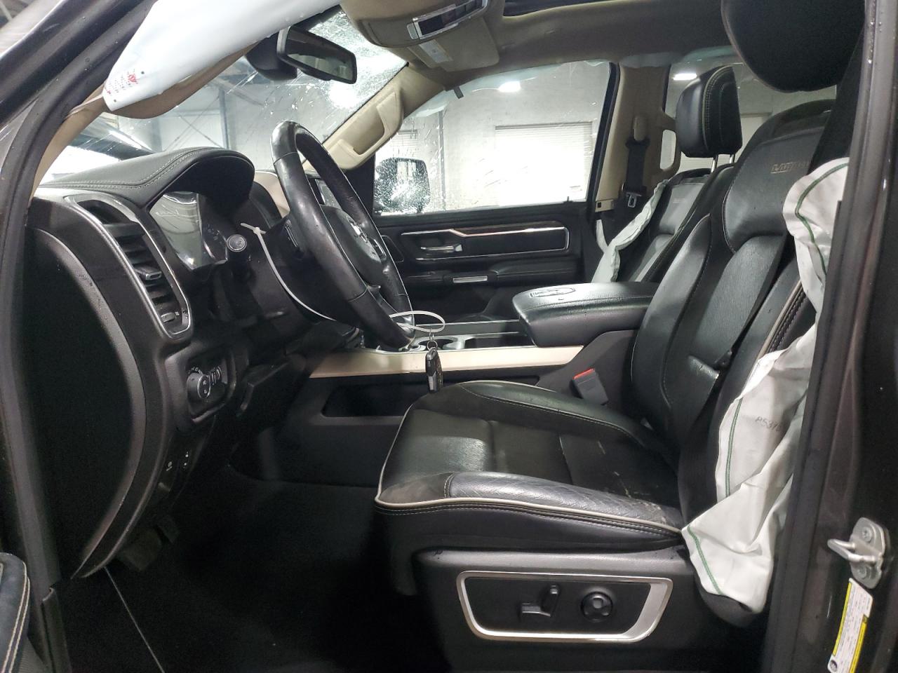 2019 RAM 1500 VIN 1C6SRFJT9KN774979 Copart auction photo, rollover damage thumbnail 7
