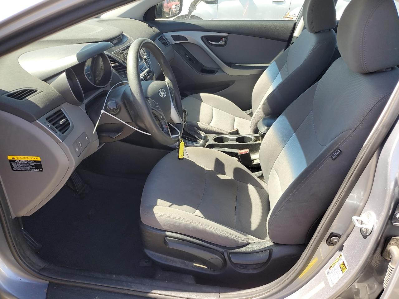 2016 Hyundai Elantra VIN 5NPDH4AEXGH769761 Copart auction photo, rear end / side damage thumbnail 7