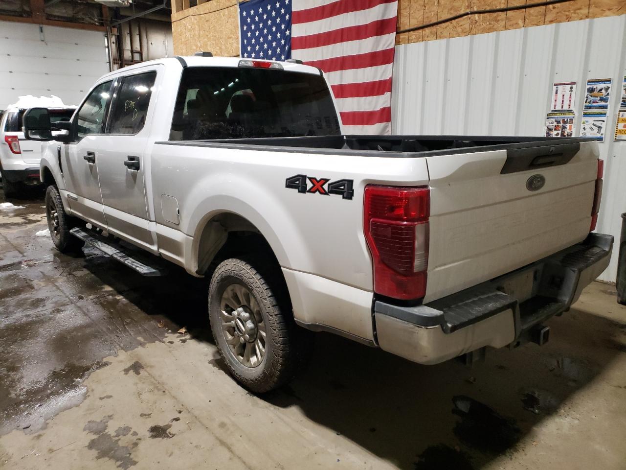 2021 Ford F250 VIN 1FT7W2BT3MED44219 Copart auction photo, front end damage thumbnail 2