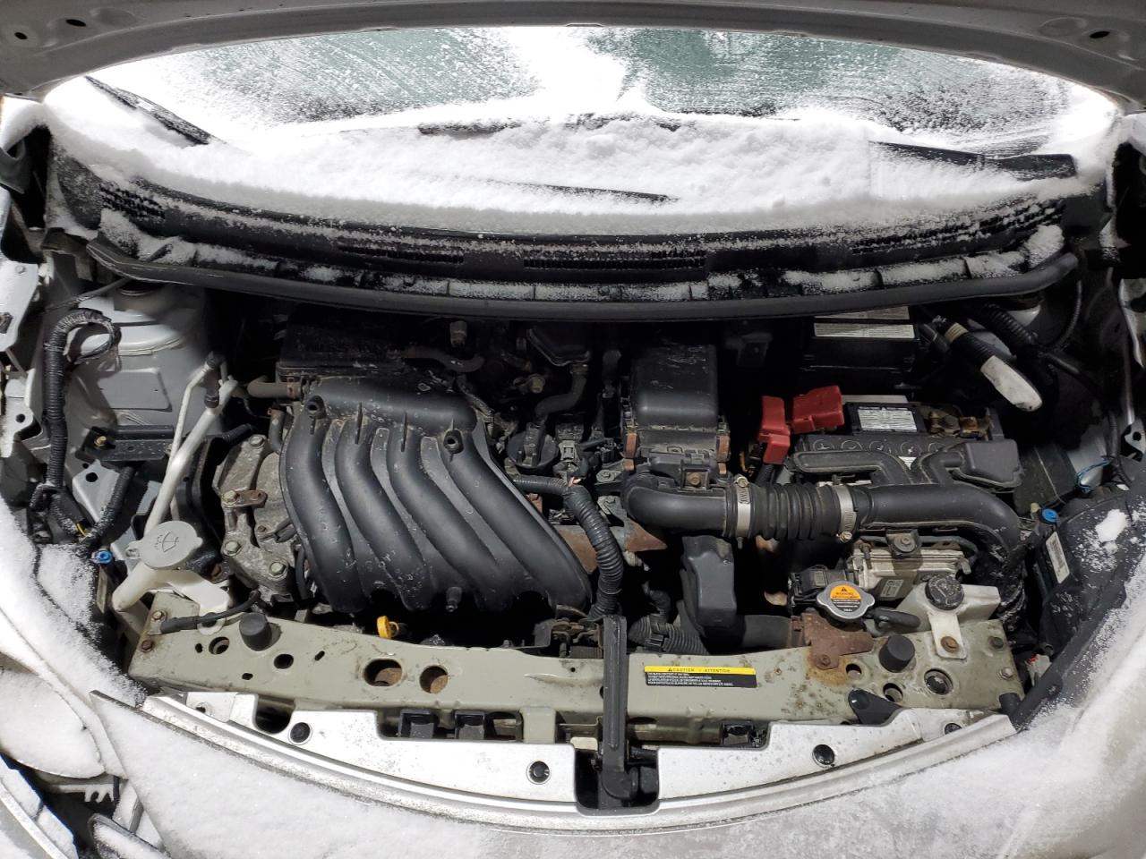 2014 Nissan Versa VIN 3N1CE2CP3EL435501 Copart auction photo, front end / minor dent/scratches damage thumbnail 13