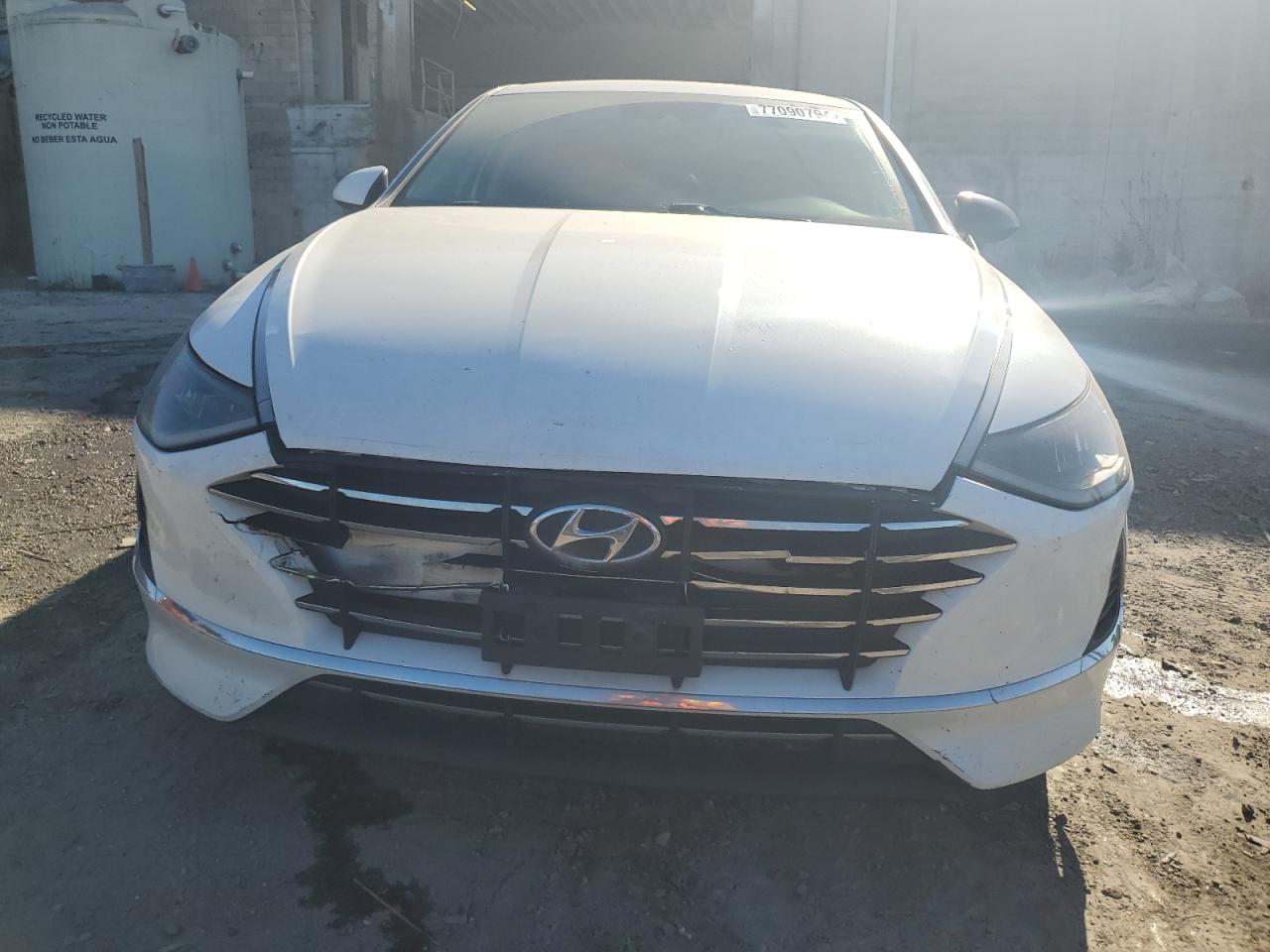 2021 Hyundai Sonata VIN 5NPEG4JA2MH121671 Copart auction photo, rear end / front end damage thumbnail 5