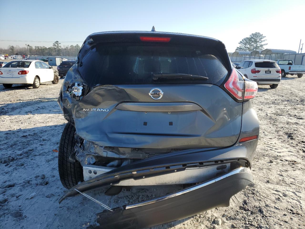 2017 Nissan Murano VIN 5N1AZ2MG9HN142368 Copart auction photo, rear end / side damage thumbnail 6