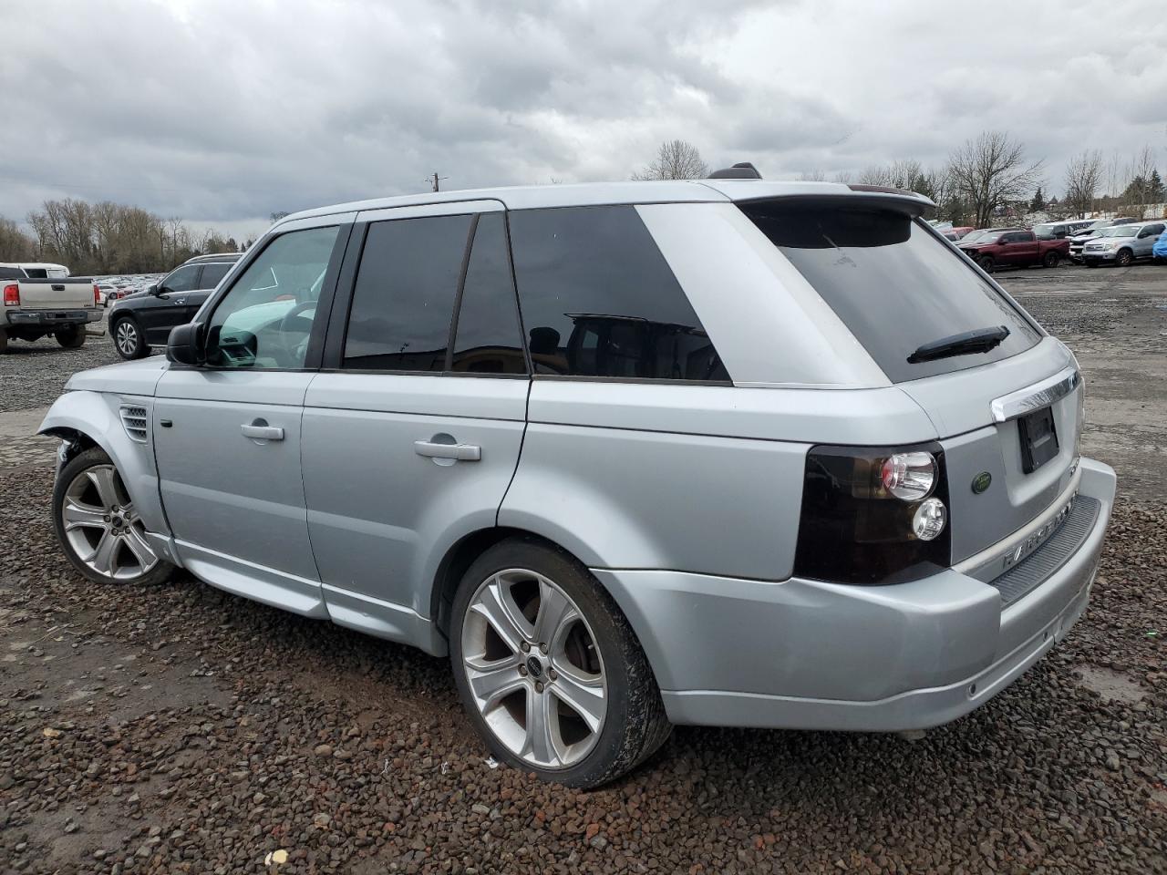 2008 Land Rover Range Rover VIN SALSK25448A135247 Copart auction photo, front end damage thumbnail 2