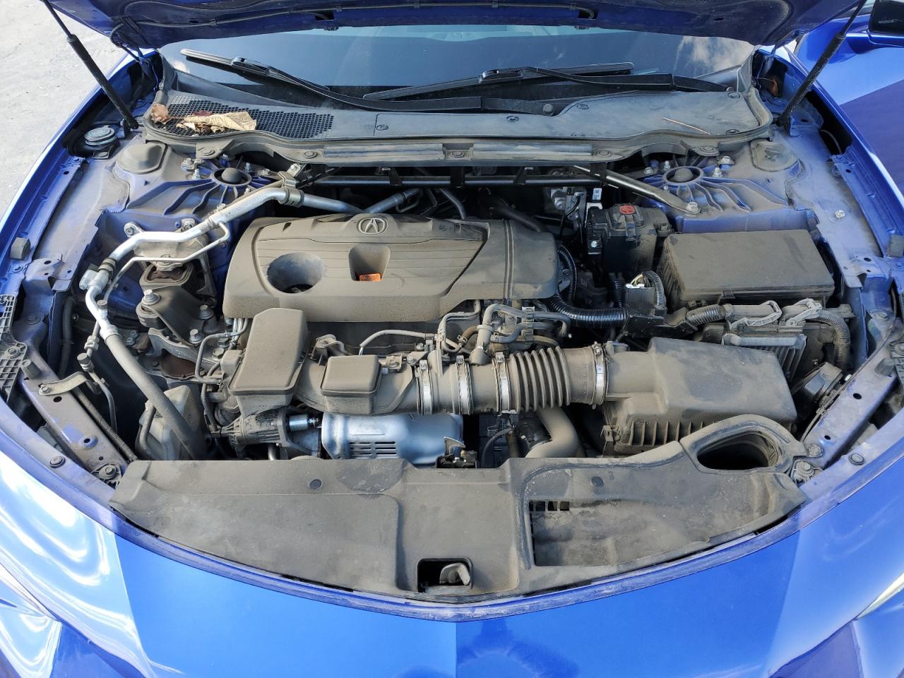 2022 Acura TLX VIN 19UUB5F58NA001590 Copart auction photo, rear end damage thumbnail 12
