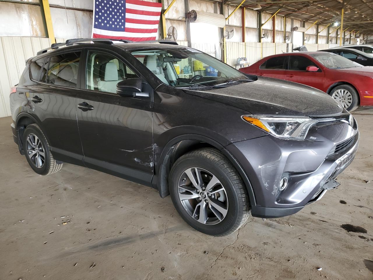 2016 Toyota RAV 4 VIN JTMRFREV4GJ074282 Copart auction photo, all over damage thumbnail 4