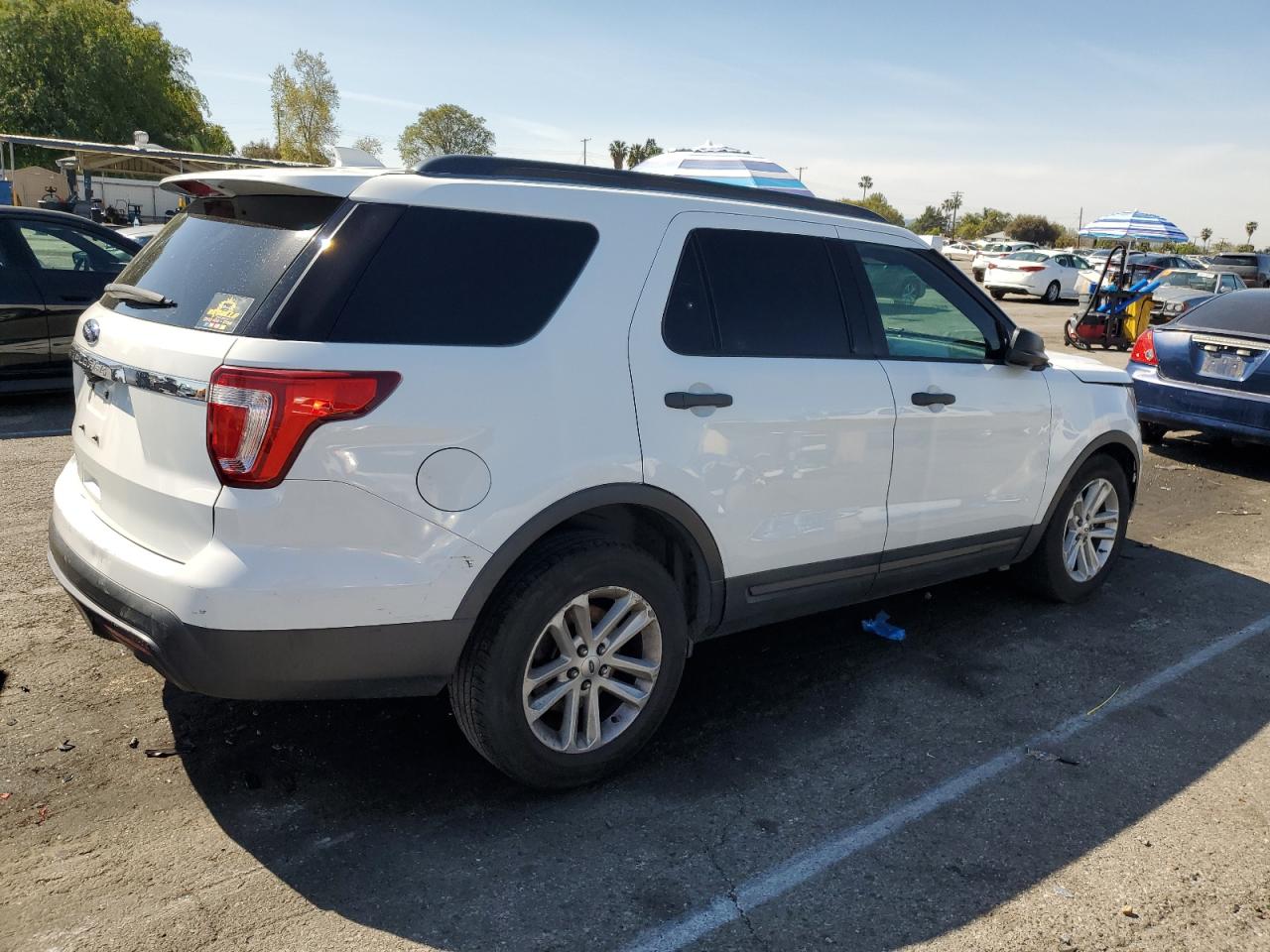 2016 Ford Explorer VIN 1FM5K7B86GGA51835 Copart auction photo, front end damage thumbnail 3