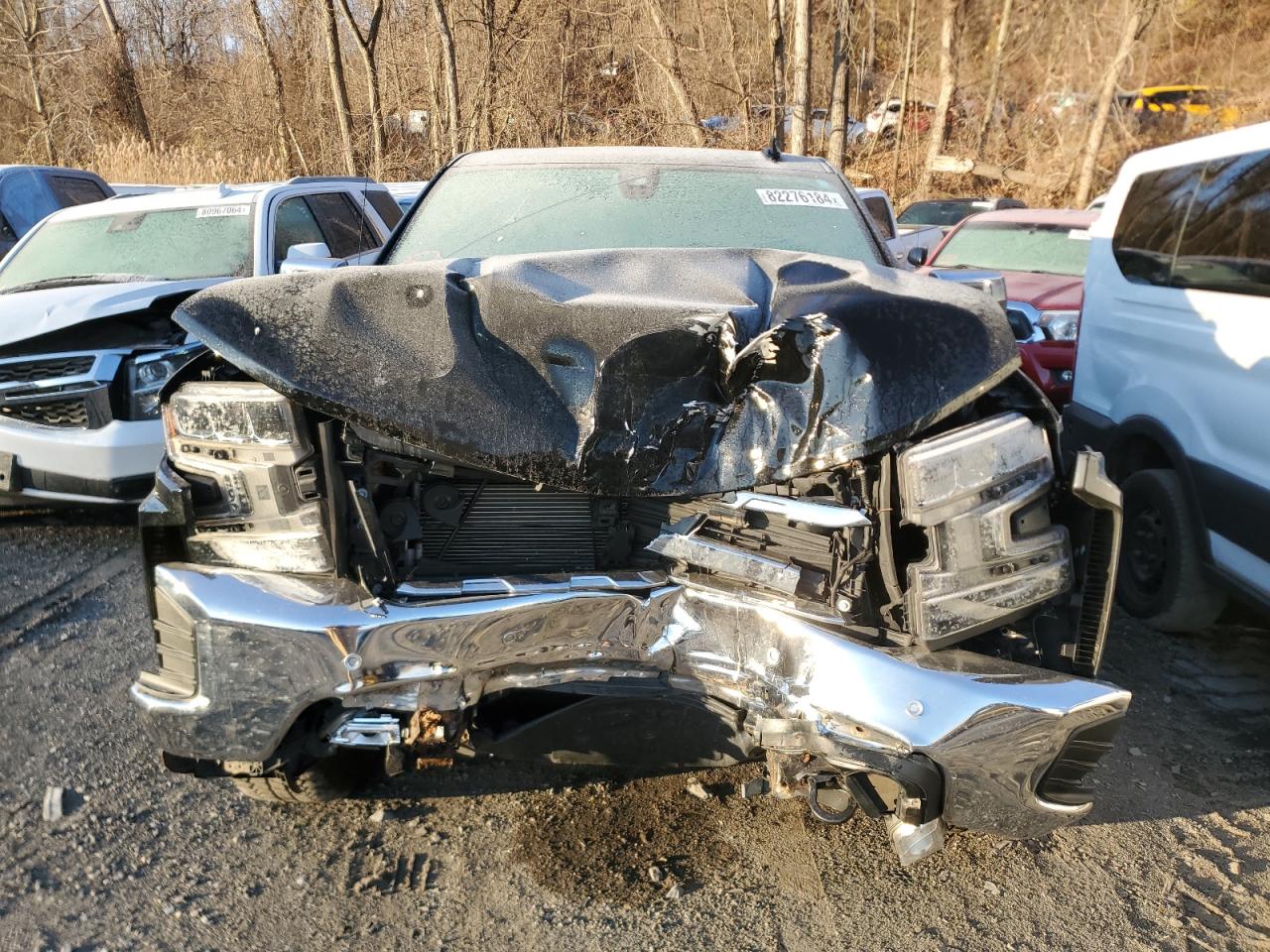 2020 Chevrolet Silverado VIN 1GCUYGED7LZ181953 Copart auction photo, front end / minor dent/scratches damage thumbnail 5
