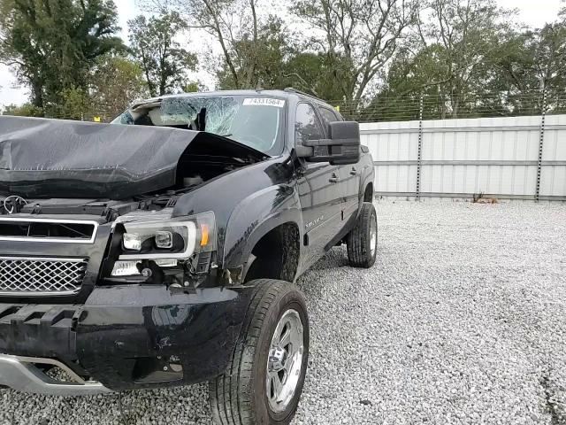 2012 Chevrolet Avalanche VIN 3GNTKFE71CG143305 Copart auction photo, top/roof damage thumbnail 10
