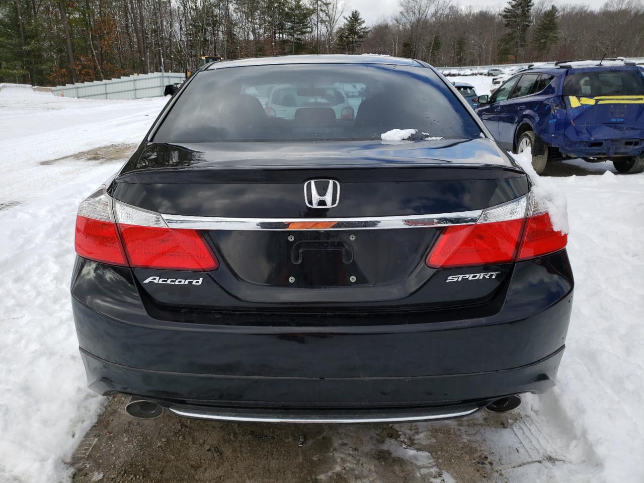 2014 Honda Accord VIN 1HGCR2F53EA260526 Copart auction photo, side / rear end damage thumbnail 6