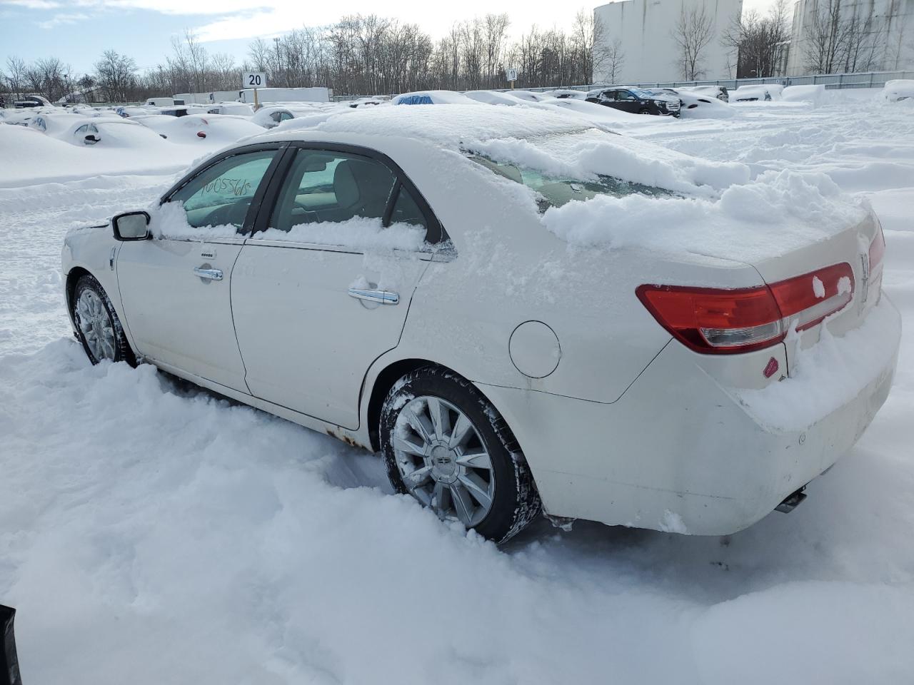 2012 Lincoln MKZ VIN 3LNHL2JC8CR827890 Copart auction photo, front end damage thumbnail 2