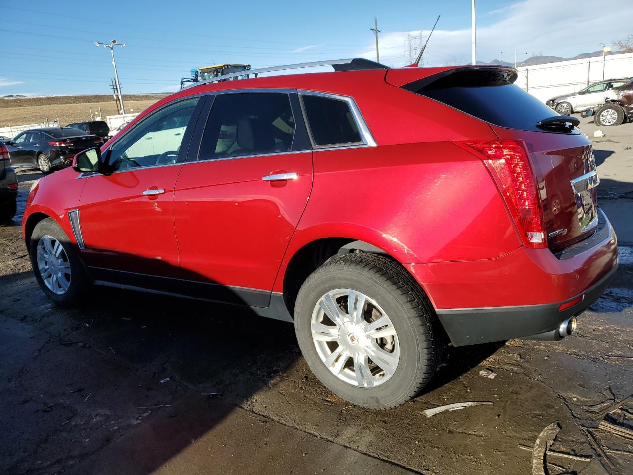 2013 Cadillac SRX VIN 3GYFNGE37DS553230 Copart auction photo, front end damage thumbnail 2