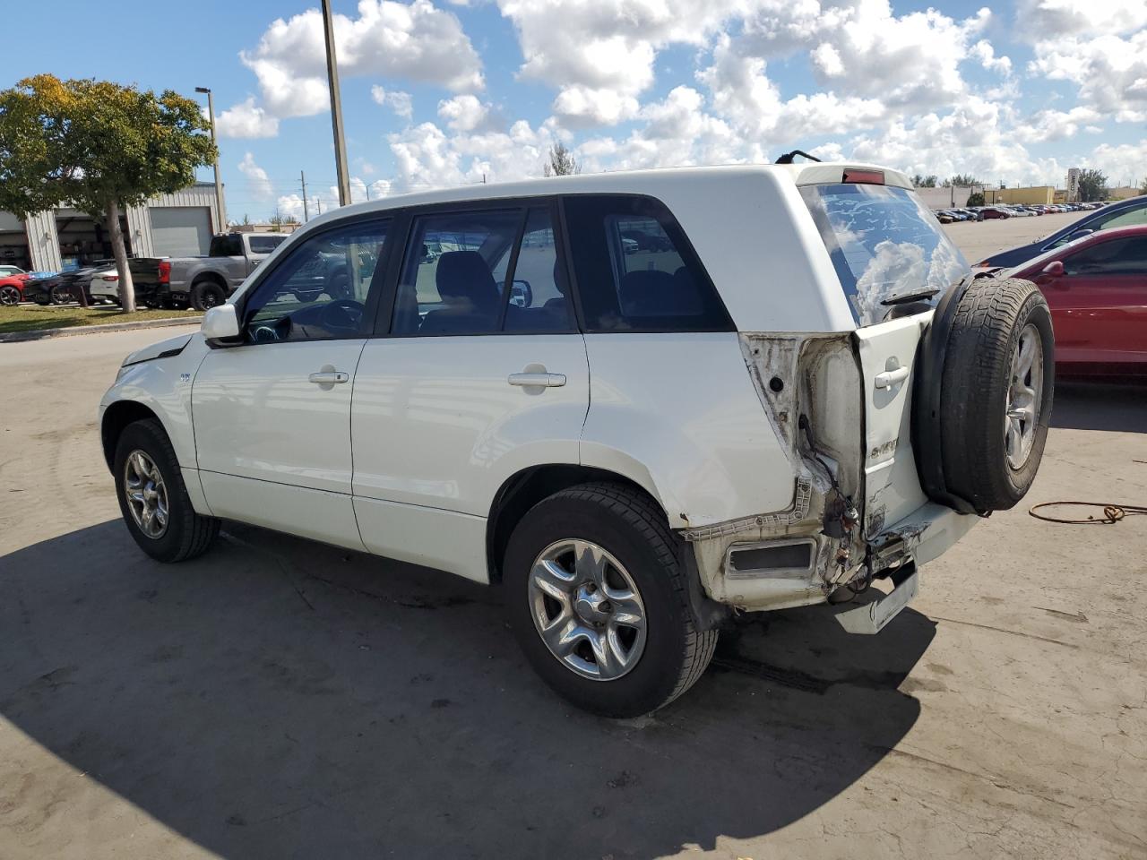 2007 Suzuki Grand Vitara VIN JS3TE941874200165 Copart auction photo, rear end damage thumbnail 2