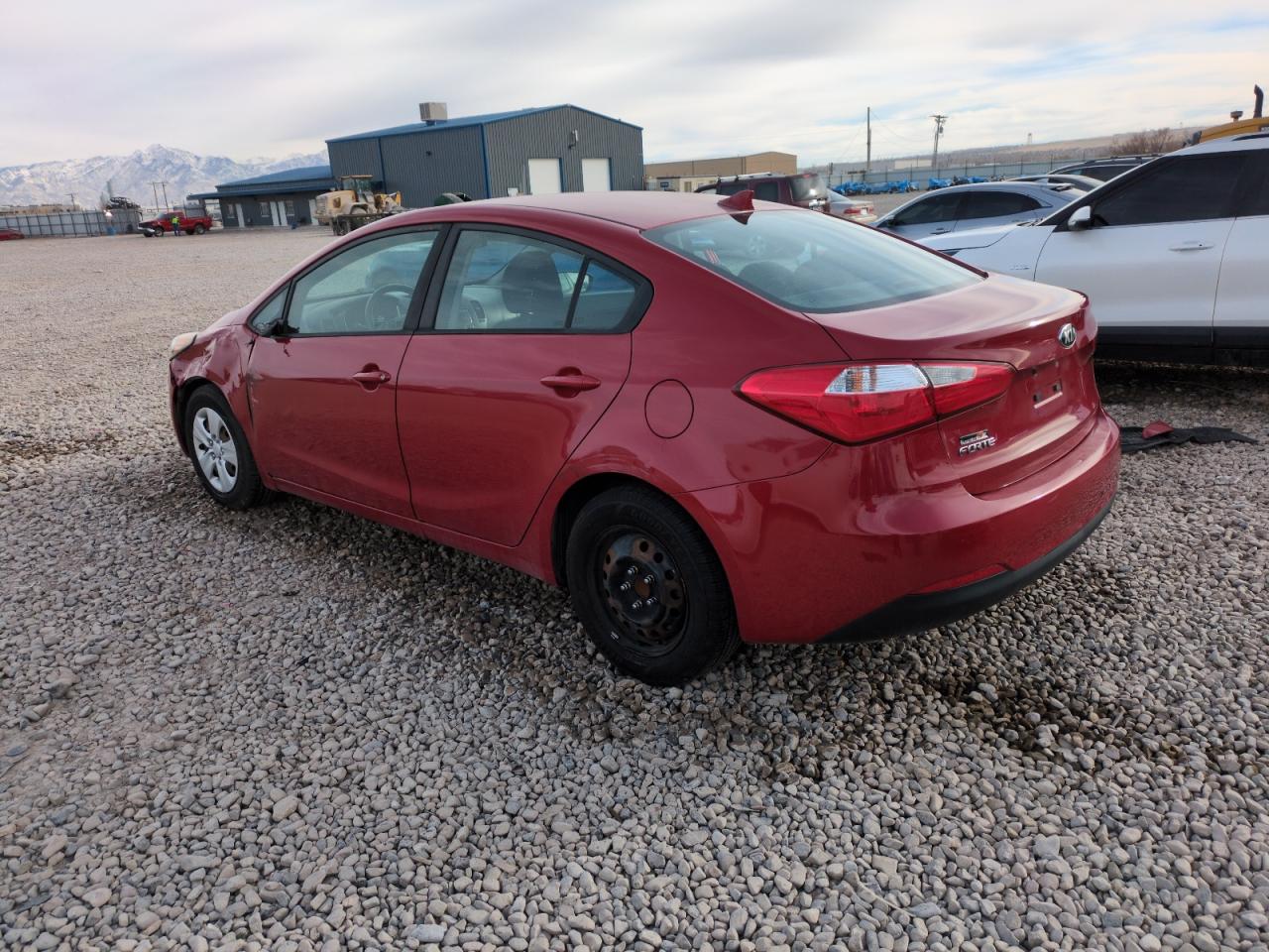 2016 KIA Forte VIN KNAFK4A68G5517782 Copart auction photo, front end damage thumbnail 2