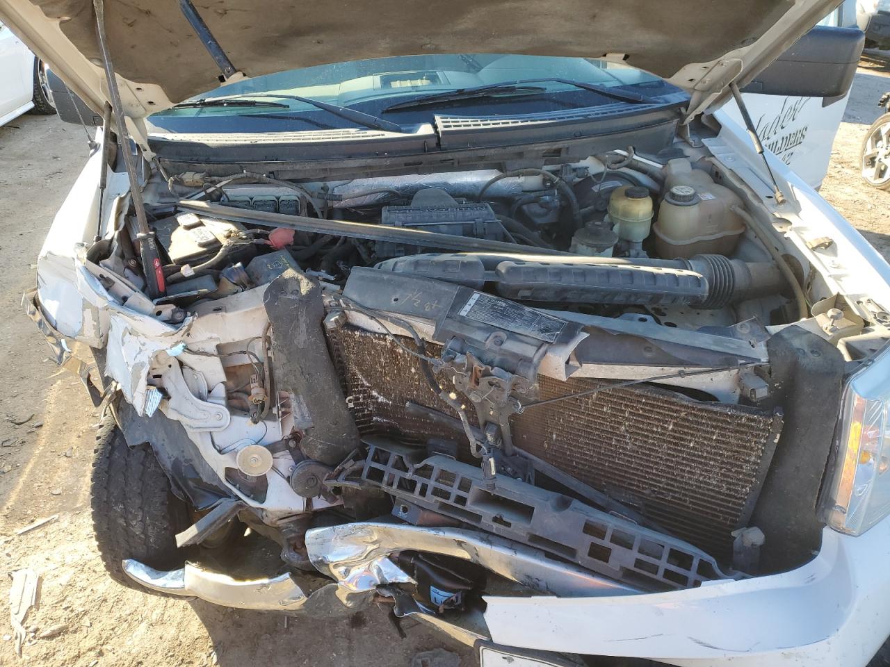 2008 Ford F-150 VIN 1FTRF14V68KC10524 Copart auction photo, front end / rear end damage thumbnail 13