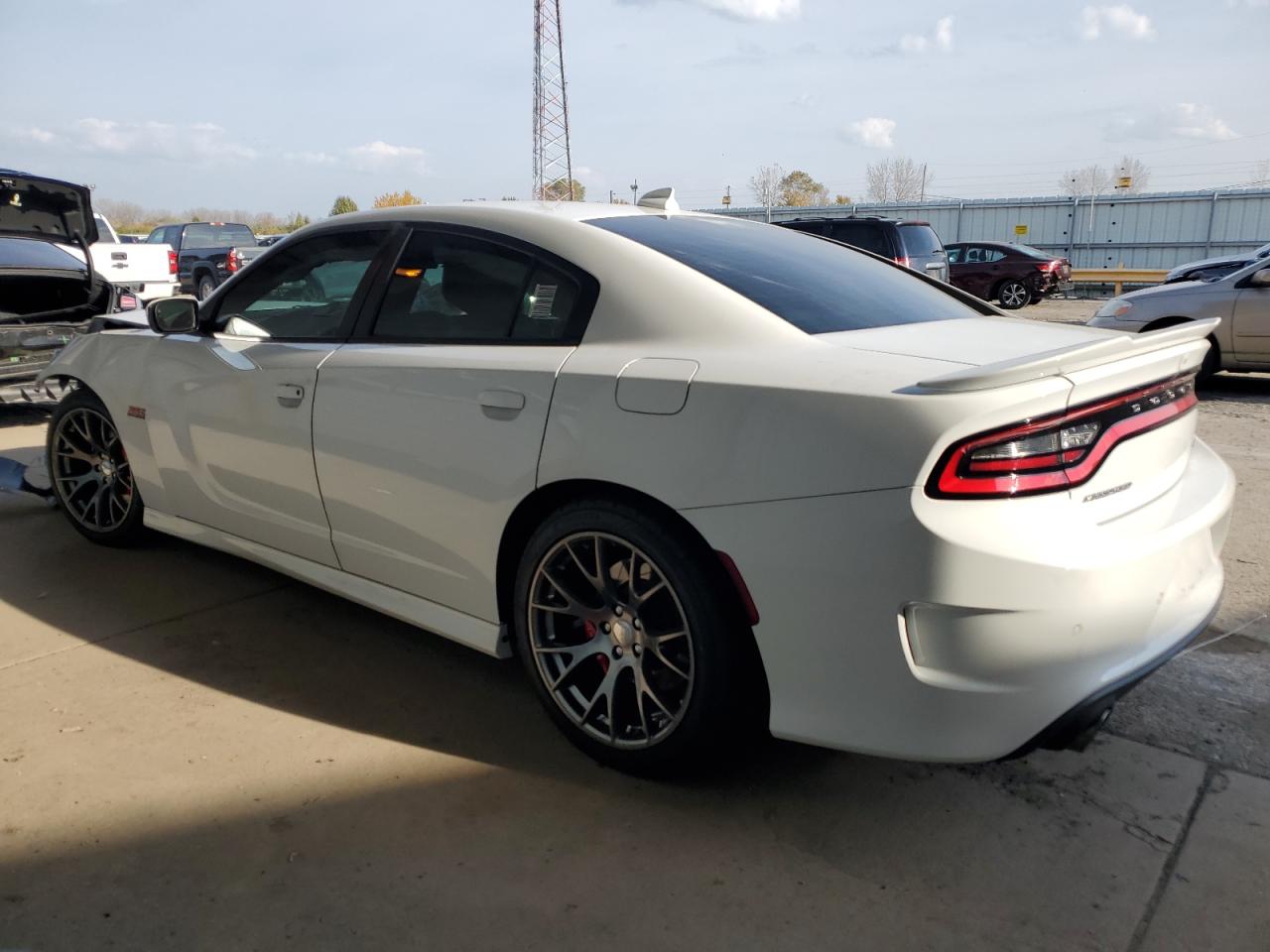 2017 Dodge Charger VIN 2C3CDXEJ5HH537468 Copart auction photo, front end damage thumbnail 2