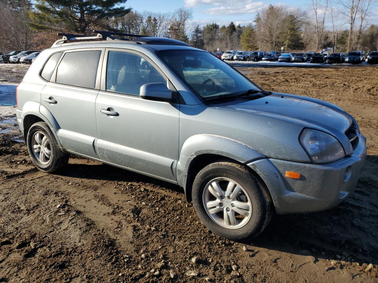 2009 Hyundai Tucson VIN KM8JN12D96U285886 Copart auction photo, normal wear / minor dent/scratches damage thumbnail 4