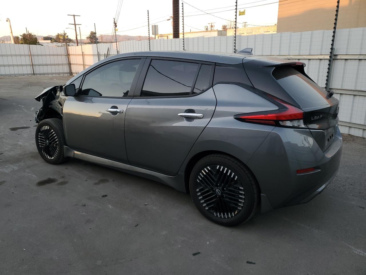 2024 Nissan Leaf VIN 1N4CZ1CV1RC554343 Copart auction photo, front end damage thumbnail 2