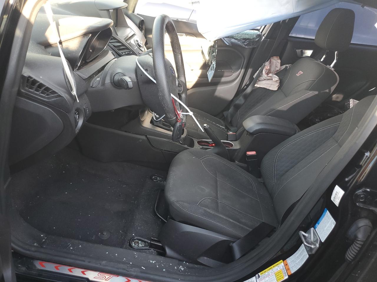 2016 Ford Fiesta VIN 3FADP4GX3GM198447 Copart auction photo, all over damage thumbnail 7