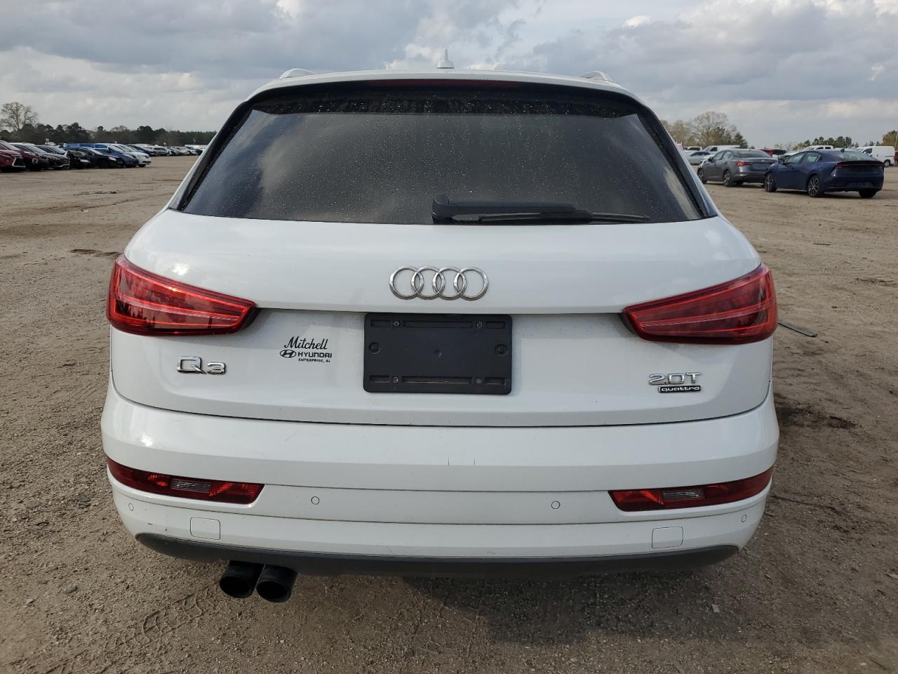 2017 Audi Q3 VIN WA1JCCFS6HR001712 Copart auction photo, front end damage thumbnail 6