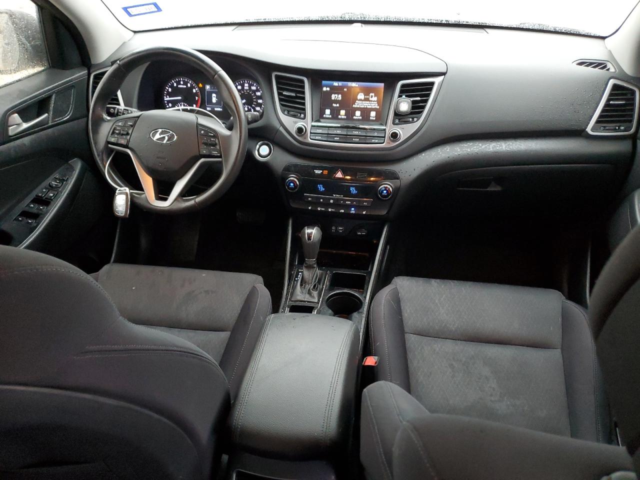 2018 Hyundai Tucson VIN KM8J33ALXJU771612 Copart auction photo, rear end damage thumbnail 8