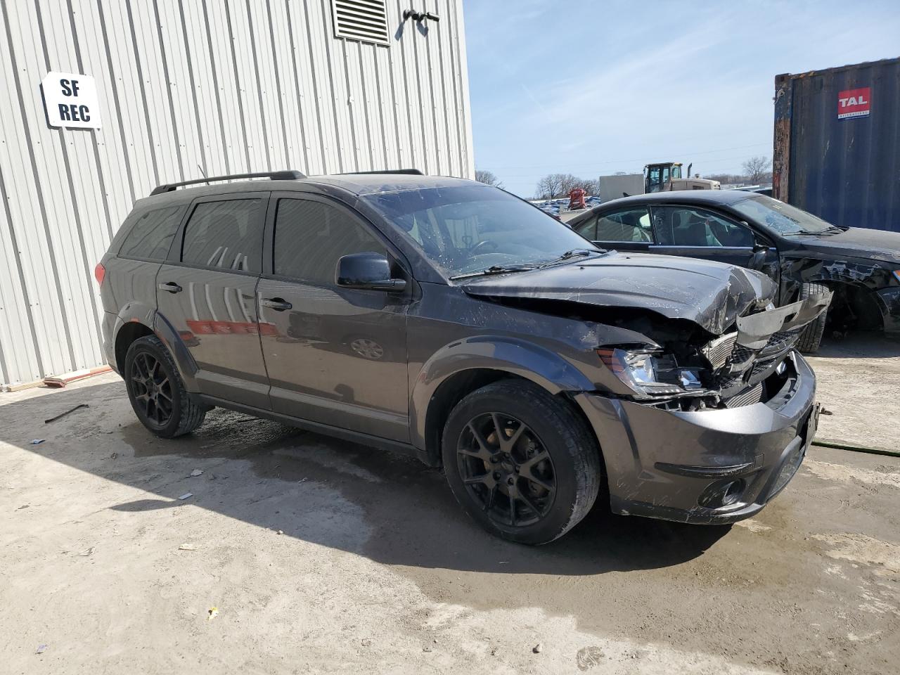 2016 Dodge Journey VIN 3C4PDCBB3GT128569 Copart auction photo, front end damage thumbnail 4