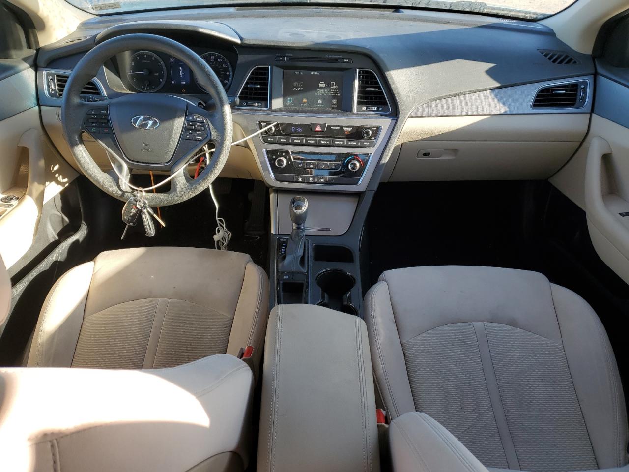 2017 Hyundai Sonata VIN 5NPE24AFXHH443667 Copart auction photo, minor dent/scratches damage thumbnail 8
