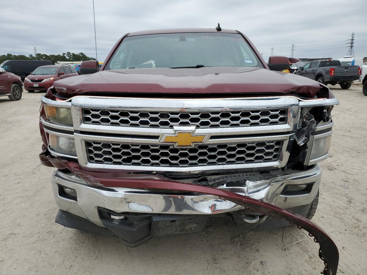 2015 Chevrolet Silverado VIN 3GCPCREC6FG194972 Copart auction photo, all over damage thumbnail 5