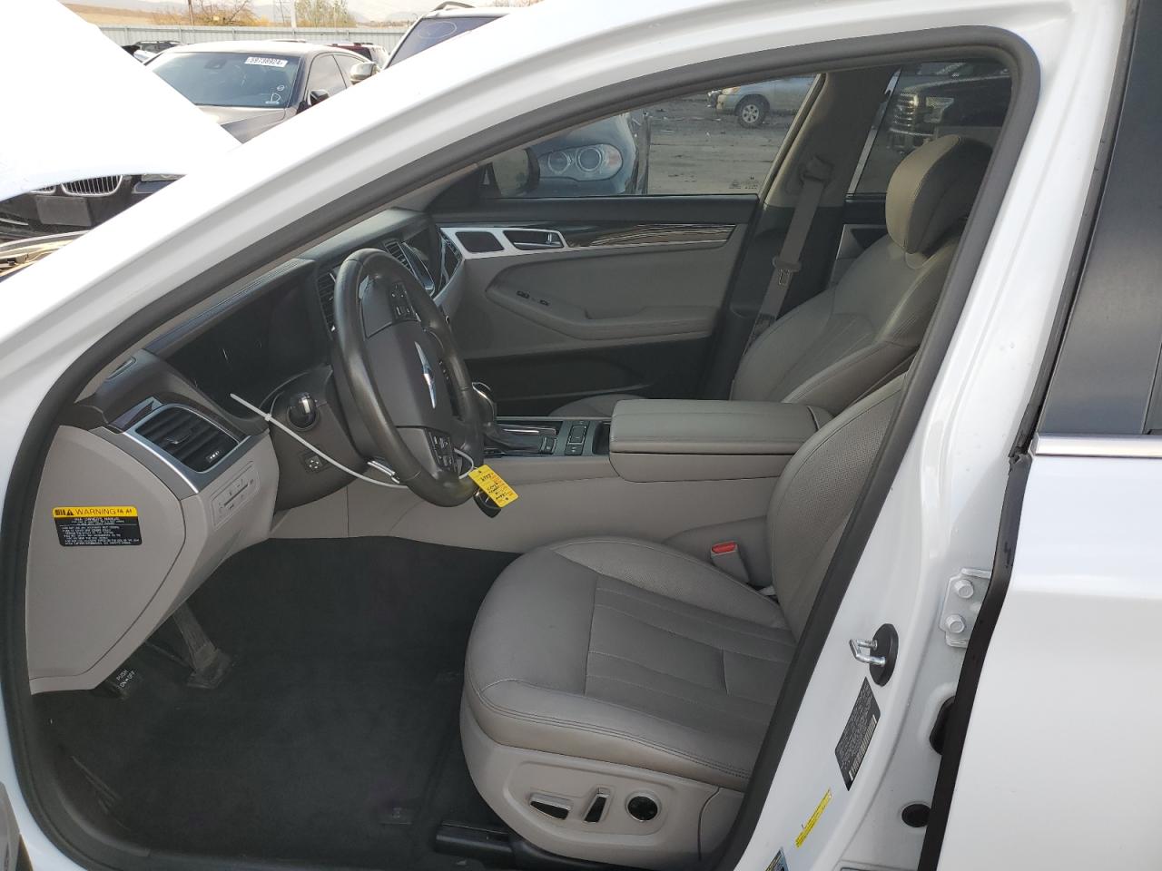 2016 Hyundai Genesis VIN KMHGN4JE2GU128269 Copart auction photo, hail damage thumbnail 7