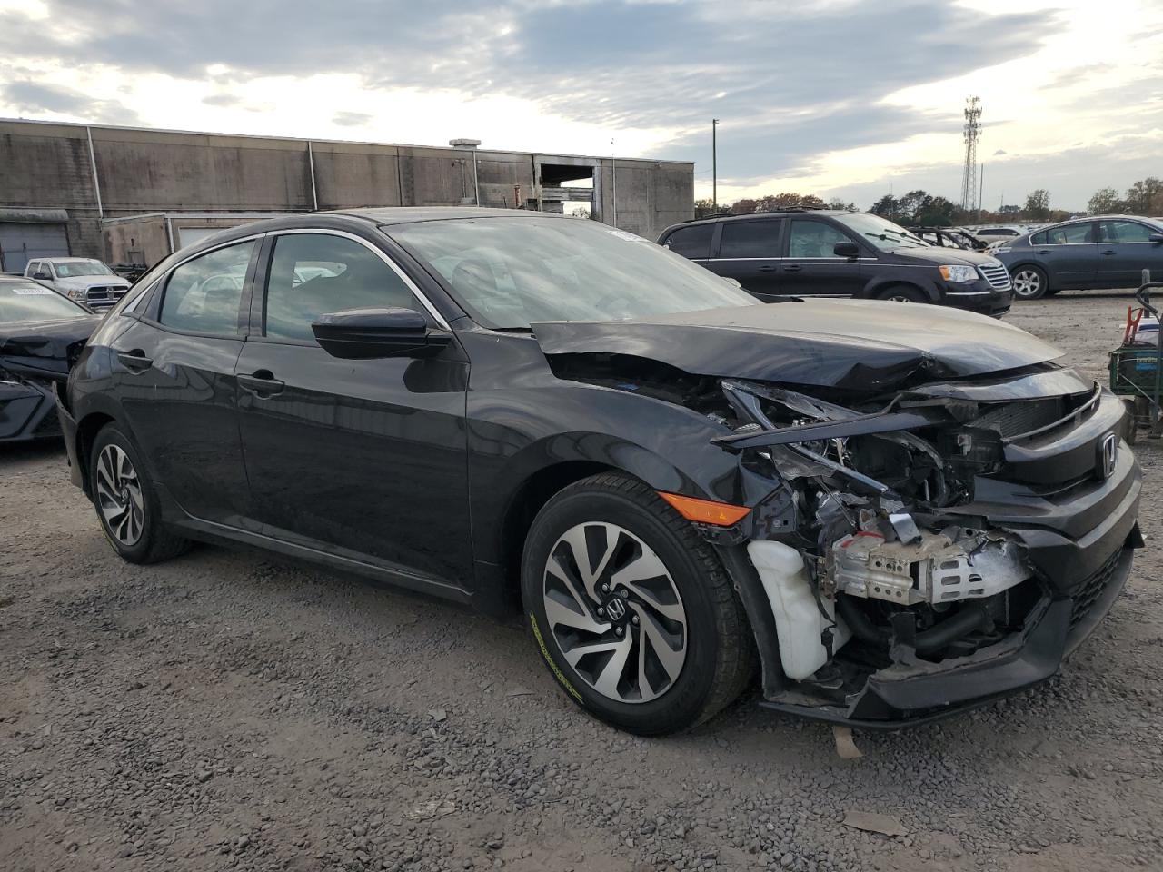 2018 Honda Civic VIN SHHFK7H27JU428717 Copart auction photo, front end / rear end damage thumbnail 4