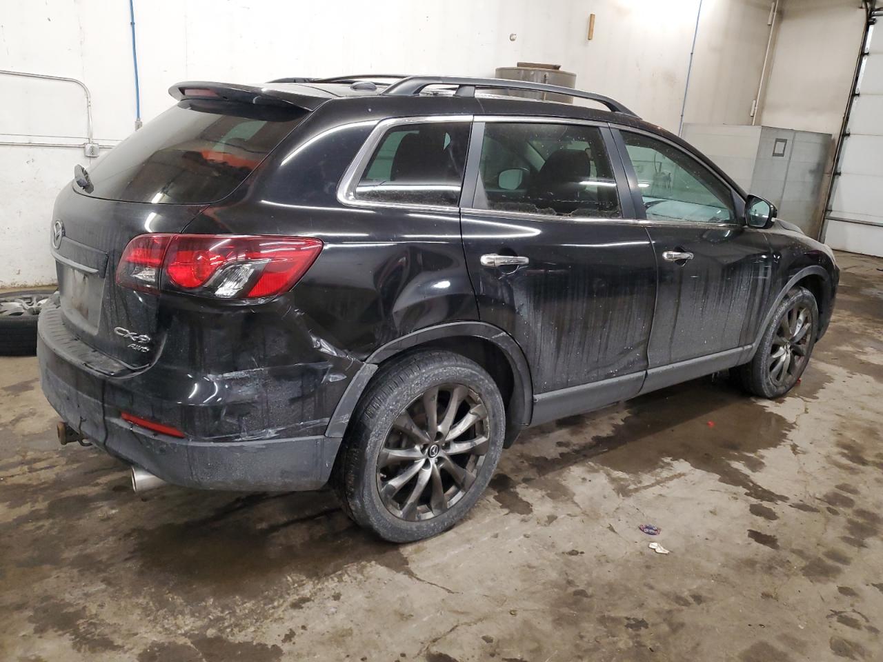 2015 Mazda CX-9 VIN JM3TB3DA3F0460698 Copart auction photo, rear end / side damage thumbnail 3