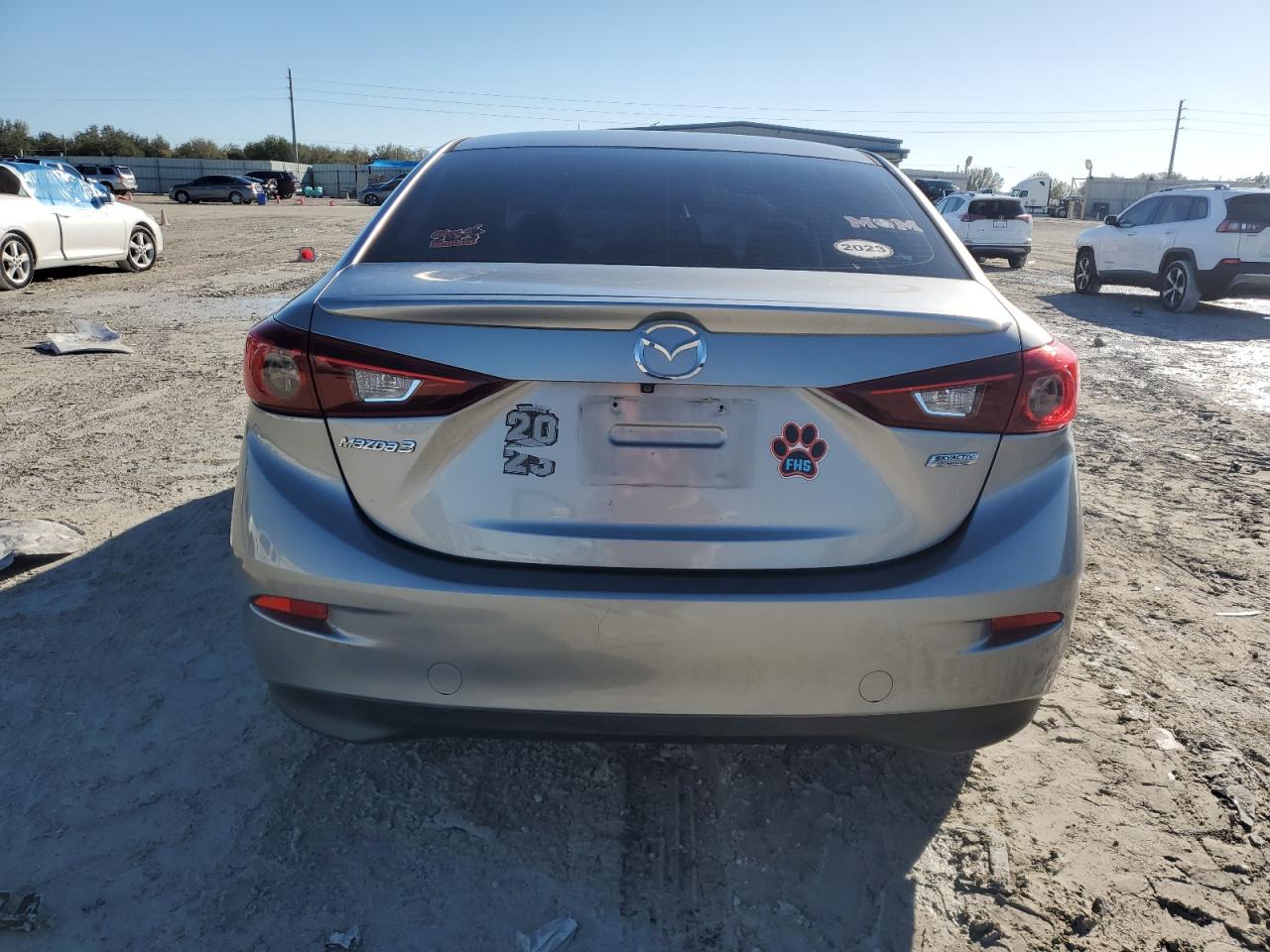 2015 Mazda 3 VIN 3MZBM1V72FM147044 Copart auction photo, front end damage thumbnail 6