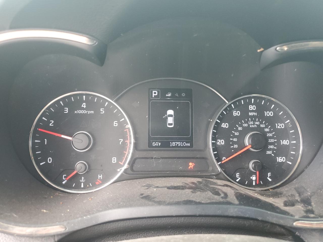 2017 KIA Forte VIN 3KPFL4A73HE023330 Copart auction photo, front end damage thumbnail 9
