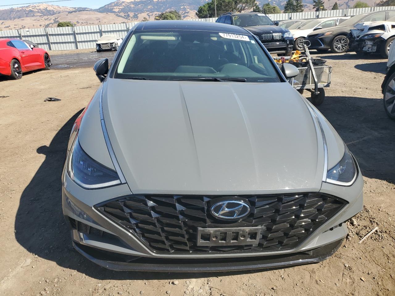 2021 Hyundai Sonata VIN 5NPEF4JA4MH095206 Copart auction photo, undercarriage damage thumbnail 5