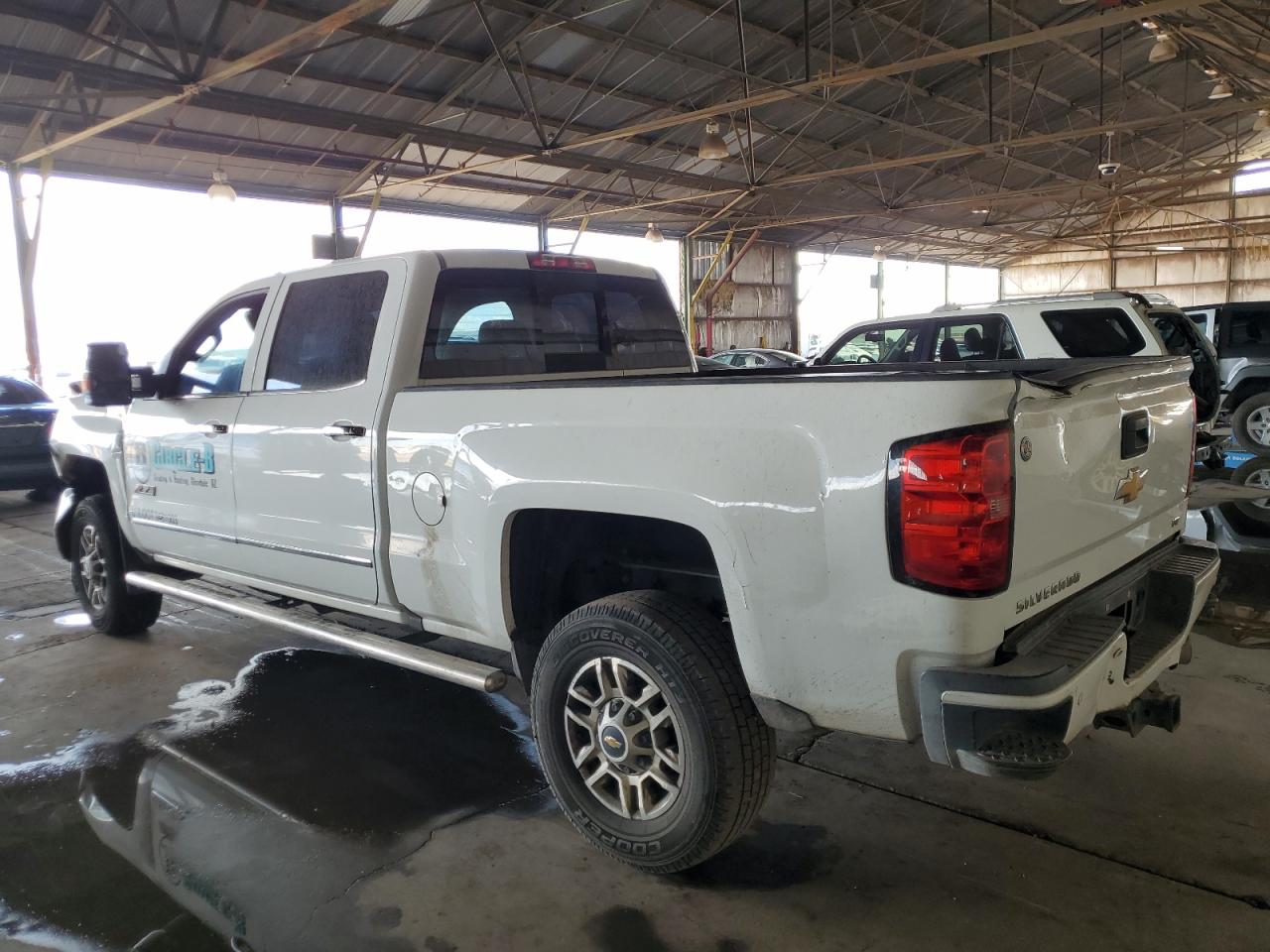2016 Chevrolet Silverado VIN 1GC4K0E82GF280926 Copart auction photo, front end / rear end damage thumbnail 2