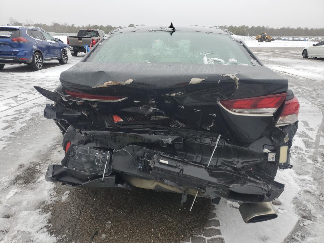 2019 Hyundai Sonata VIN 5NPE34AFXKH783714 Copart auction photo, rear end / side damage thumbnail 6