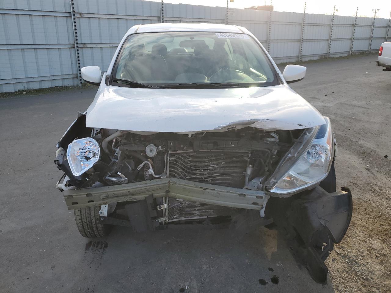 2018 Nissan Versa VIN 3N1CN7AP7JL816195 Copart auction photo, front end damage thumbnail 5
